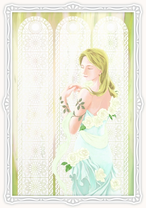 Fairy of rose -white-